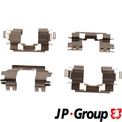 JP GROUP Lisakomplekt, ketaspiduriklotsid 3464002910